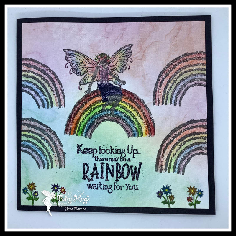 Fairy Hugs Stamps - Rainbow Arch-5