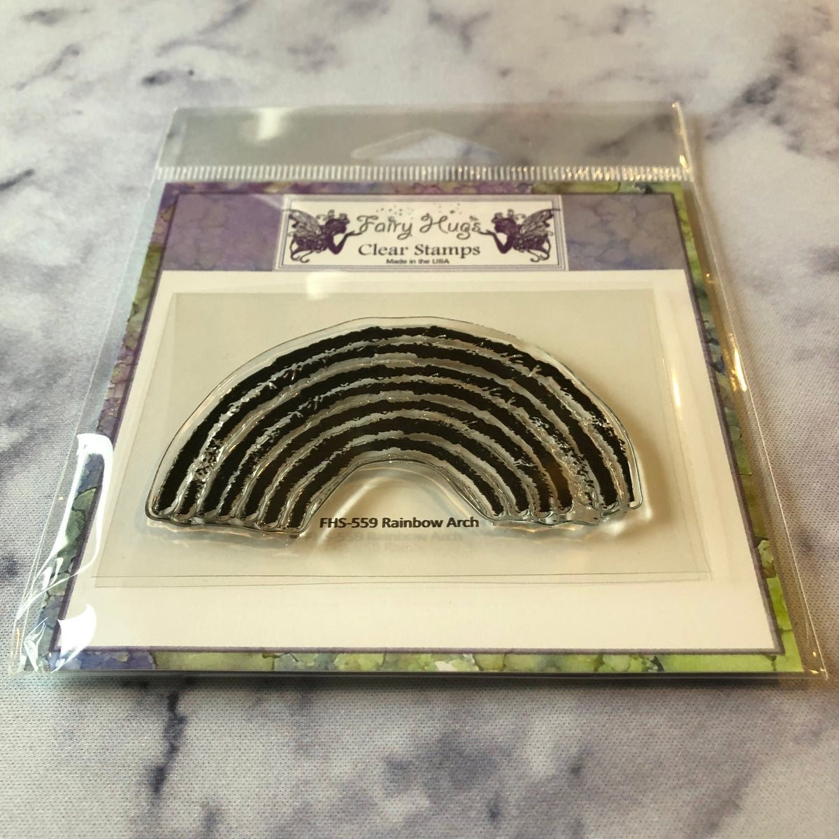 Fairy Hugs Stamps - Rainbow Arch-1