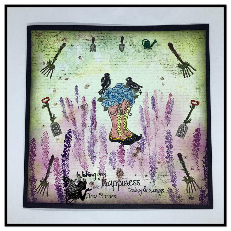 Fairy Hugs Stamps - Garden Tools-3