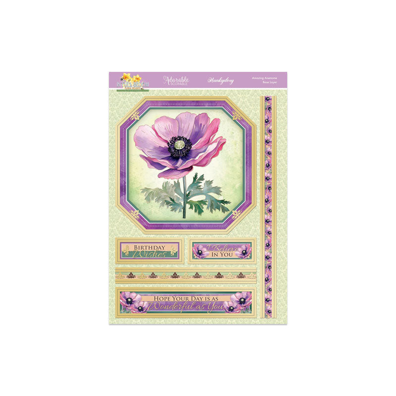 In Full Bloom - Floral Delights Deco-Large Set - Amazing Anemone-2