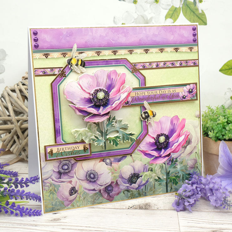 In Full Bloom - Floral Delights Deco-Large Set - Amazing Anemone-5
