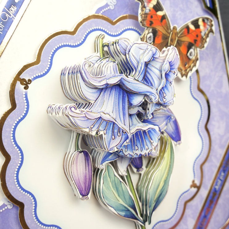 In Full Bloom - Floral Delights Deco-Large Set - Beautiful Bluebells-6