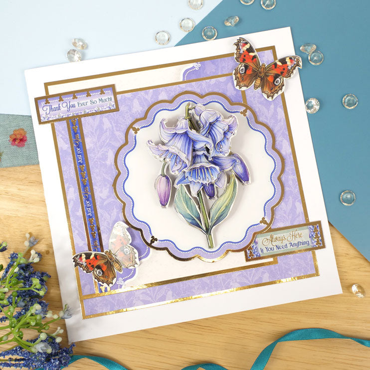 In Full Bloom - Floral Delights Deco-Large Set - Beautiful Bluebells-7