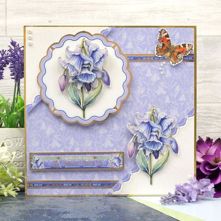 In Full Bloom - Floral Delights Deco-Large Set - Beautiful Bluebells-8