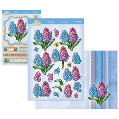 In Full Bloom - Floral Delights Deco-Large Set - Heavenly Hyacinth-1