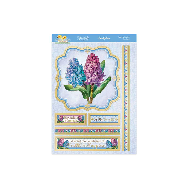 In Full Bloom - Floral Delights Deco-Large Set - Heavenly Hyacinth-2