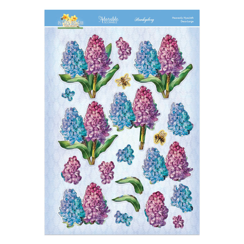 In Full Bloom - Floral Delights Deco-Large Set - Heavenly Hyacinth-3