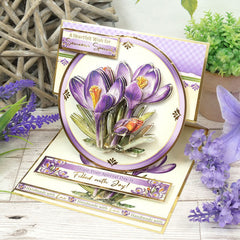In Full Bloom - Floral Delights Deco-Large Set - Joyful Crocus-5