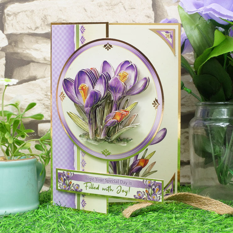 In Full Bloom - Floral Delights Deco-Large Set - Joyful Crocus-7