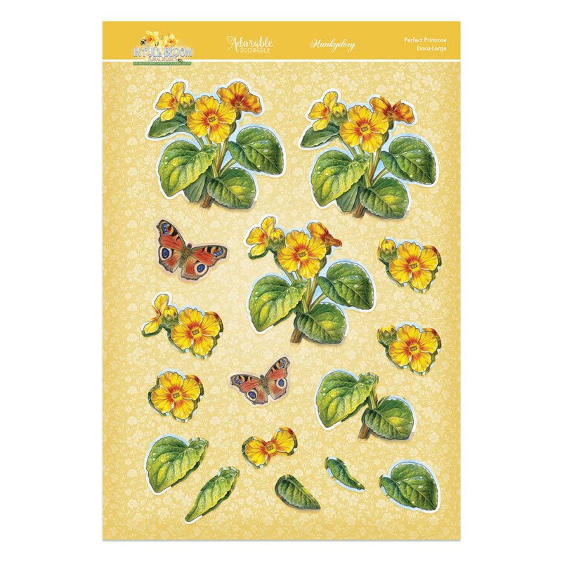 In Full Bloom - Floral Delights Deco-Large Set - Perfect Primrose-3