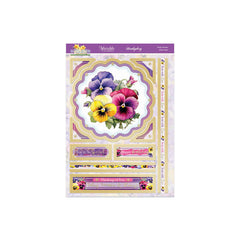 In Full Bloom - Floral Delights Deco-Large Set - Pretty Pansies-2