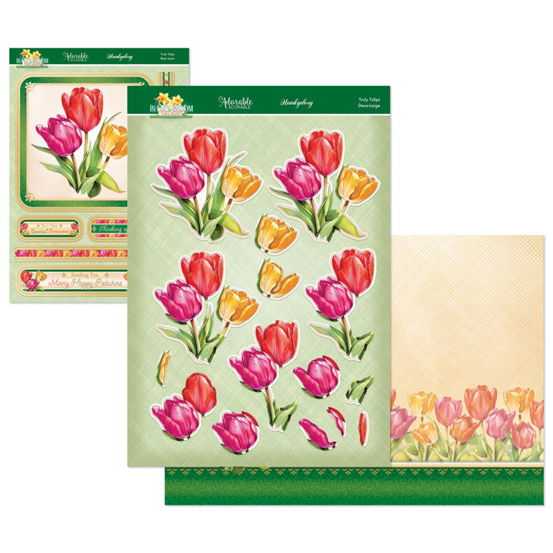 In Full Bloom - Floral Delights Deco-Large Set - Truly Tulips-1
