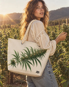Flora Hemp Rope Tote Bag-1