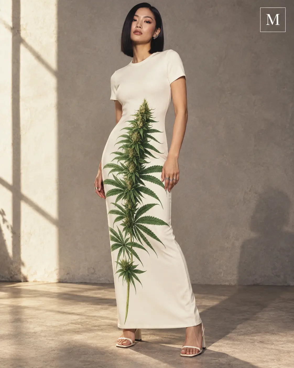 Flora Bodycon Maxi Dress-3
