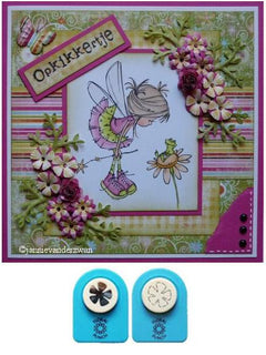 Floral Punch Small 5 pedal Flower-2