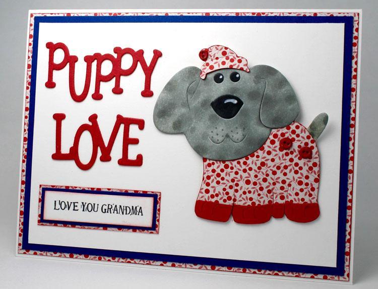 Frantic Stamper Precision Die - Rover Puppy Love-8