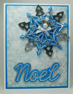 Frantic Stamper Precision Die - Courchevel Snowflake-2