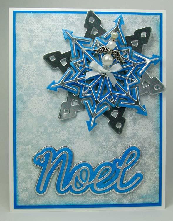 Frantic Stamper Precision Die - Courchevel Snowflake-2