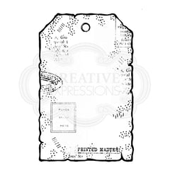 Woodware Clear Singles Small Paper Tag-4