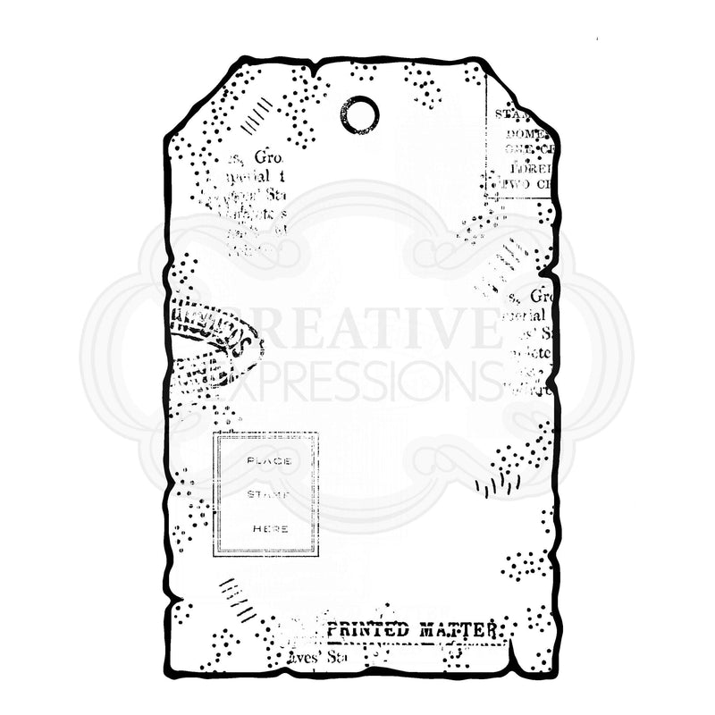 Woodware Clear Singles Small Paper Tag-4