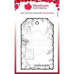 Woodware Clear Singles Small Paper Tag-1