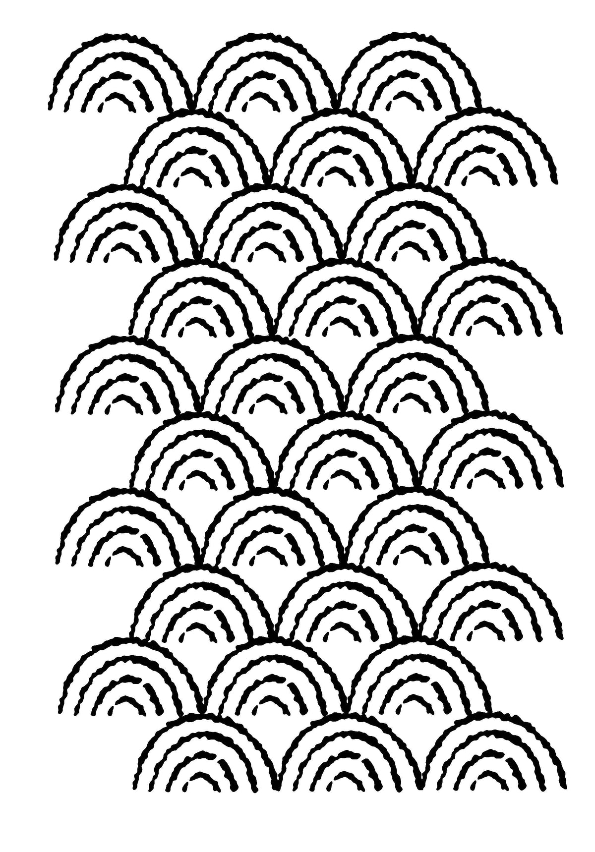 Woodware Clear Singles Arches 3.8 in x 2.6 in Stamp-4