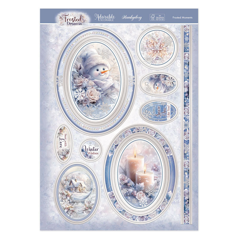 Frosted Moments Luxury Topper Set-2