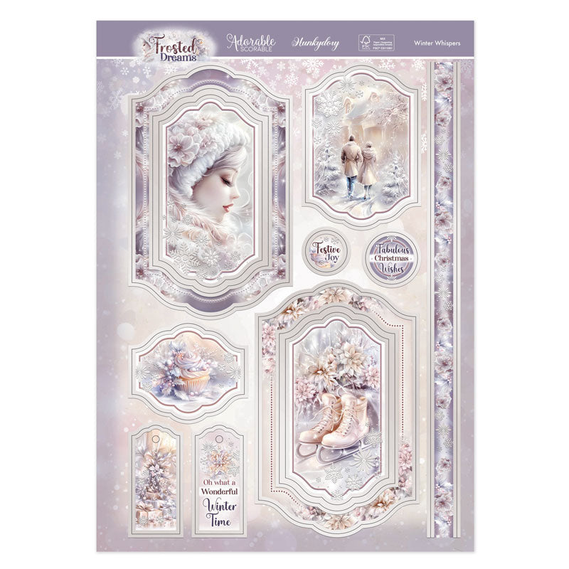 Winter Whispers Luxury Topper Set-2