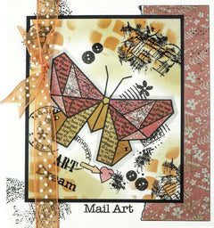 Woodware Clear Singles Paper Butterfly-2