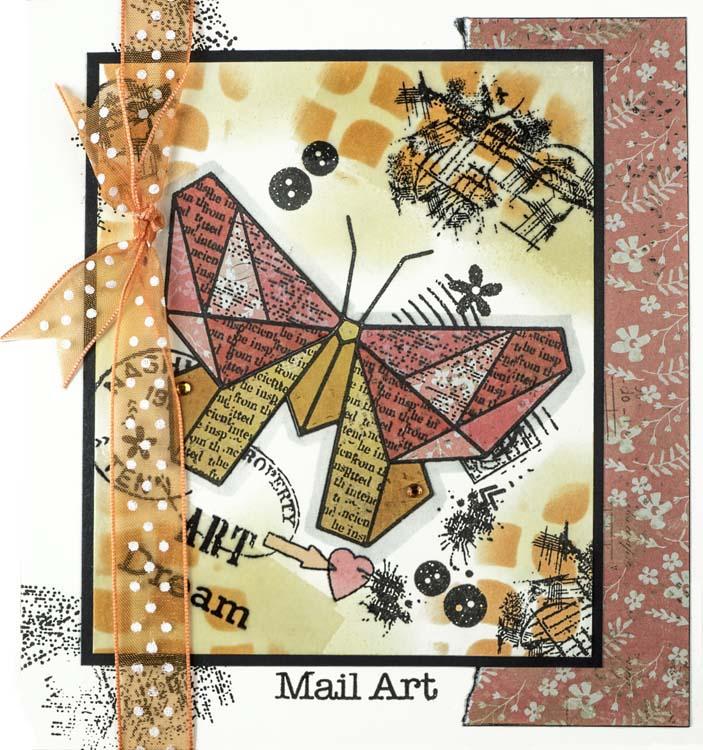 Woodware Clear Singles Paper Butterfly-2