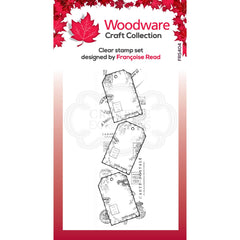 Woodware Clear Singles Three Tags 8 in x 2.6 in stamp-1