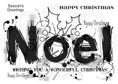 Woodware Clear Singles - Noel Splodges-1
