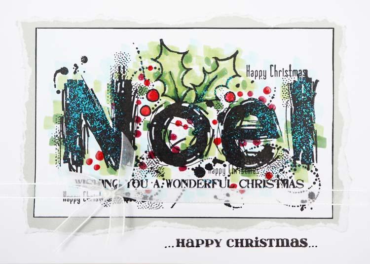 Woodware Clear Singles - Noel Splodges-2