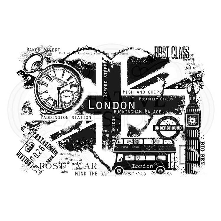 Woodware Clear Singles London Postcard-1