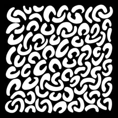 Woodware Faux Leopard 6 in x 6 in Stencil-2