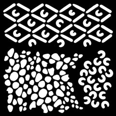 Woodware African 6 in x 6 in Stencil-6