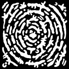 Woodware Coral Branches 6 in x 6 in Stencil-3