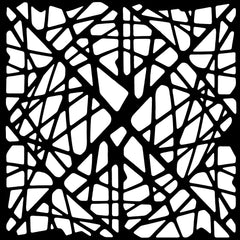 Woodware Web 6 in x 6 in Stencil-3