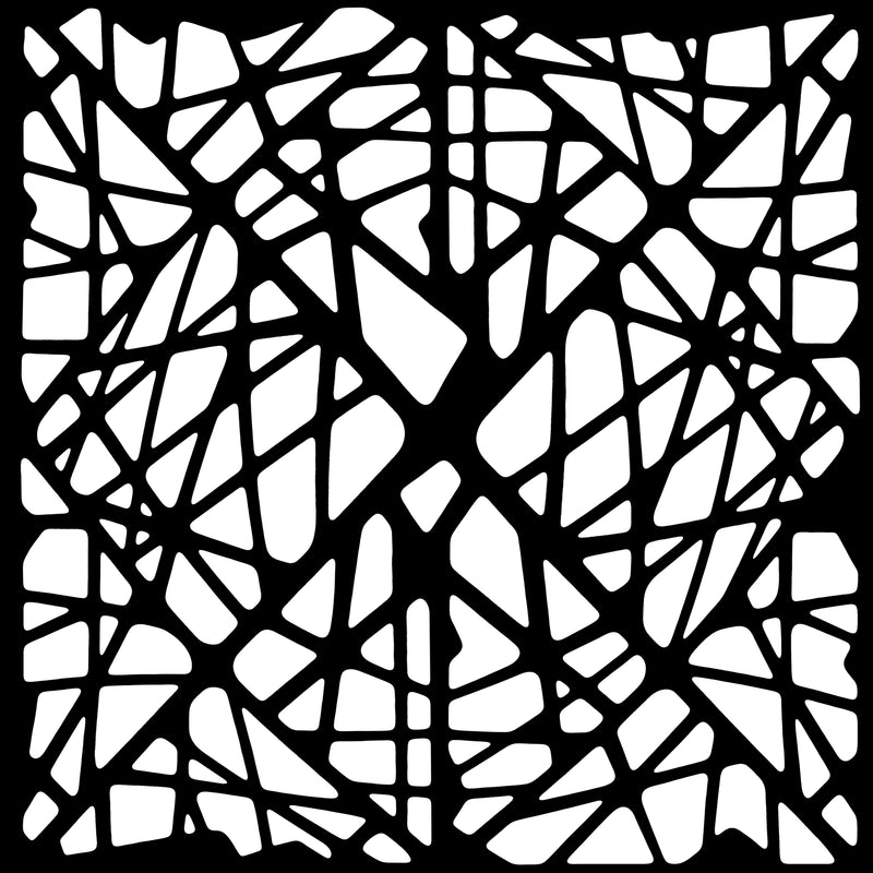 Woodware Web 6 in x 6 in Stencil-3
