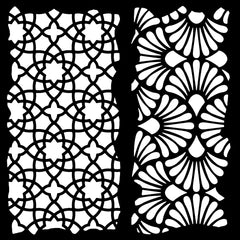 Woodware Arabesque 6 in x 6 in Stencil-6