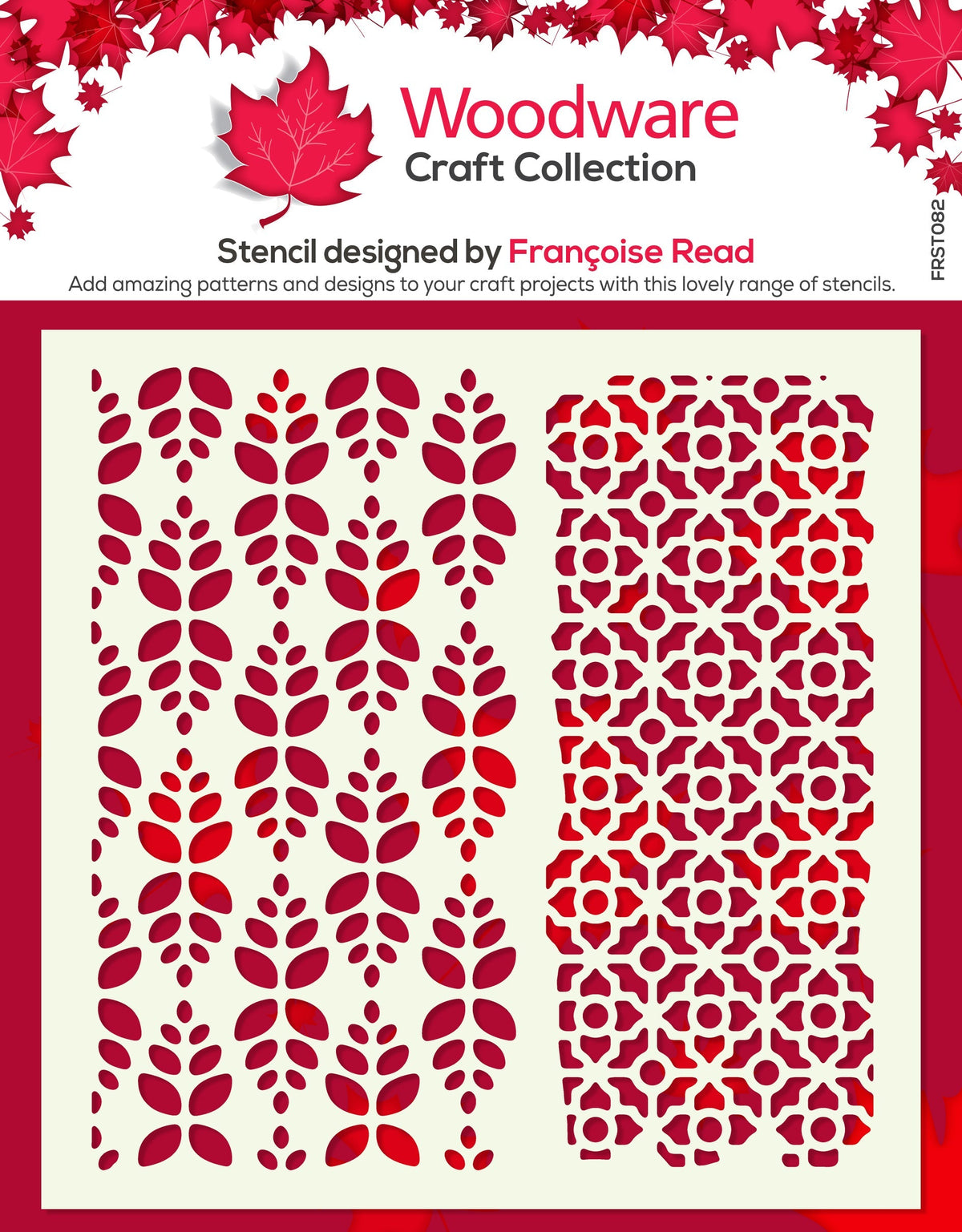 Woodware Medina 6 in x 6 in Stencil-1