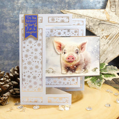 Christmas Foiled Pattern Kinetic Cards-2