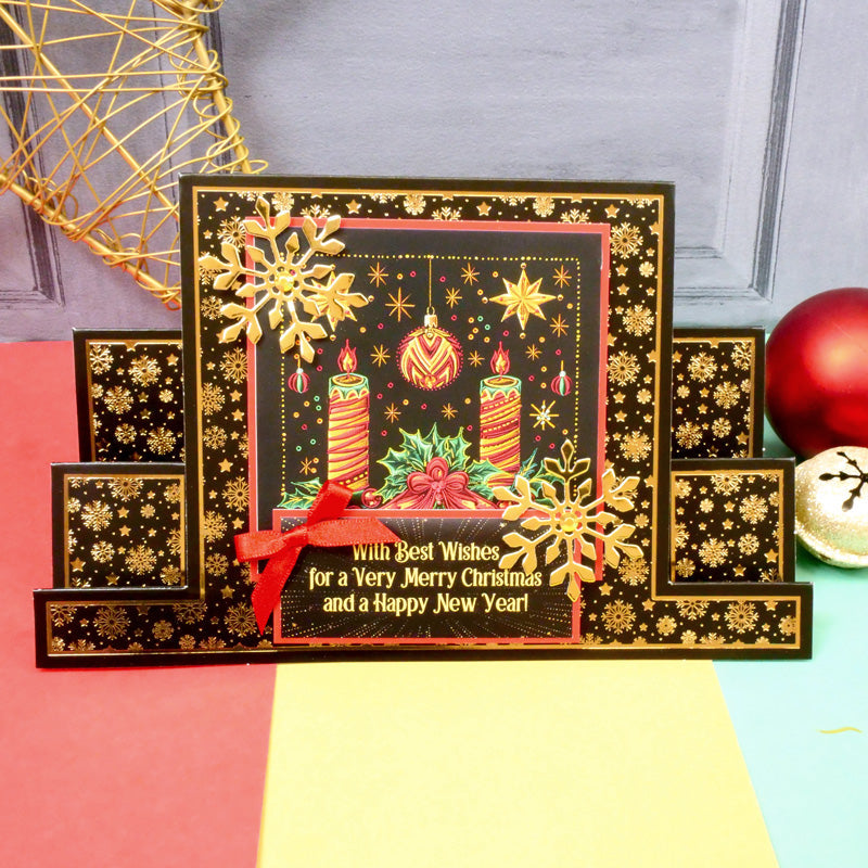 An Embroidered Christmas Square Pocket Pad-5