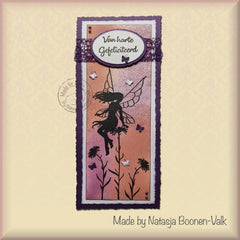 Nellie's Choice Clear Stamp Fairy Tales Dancing Elf-1-3