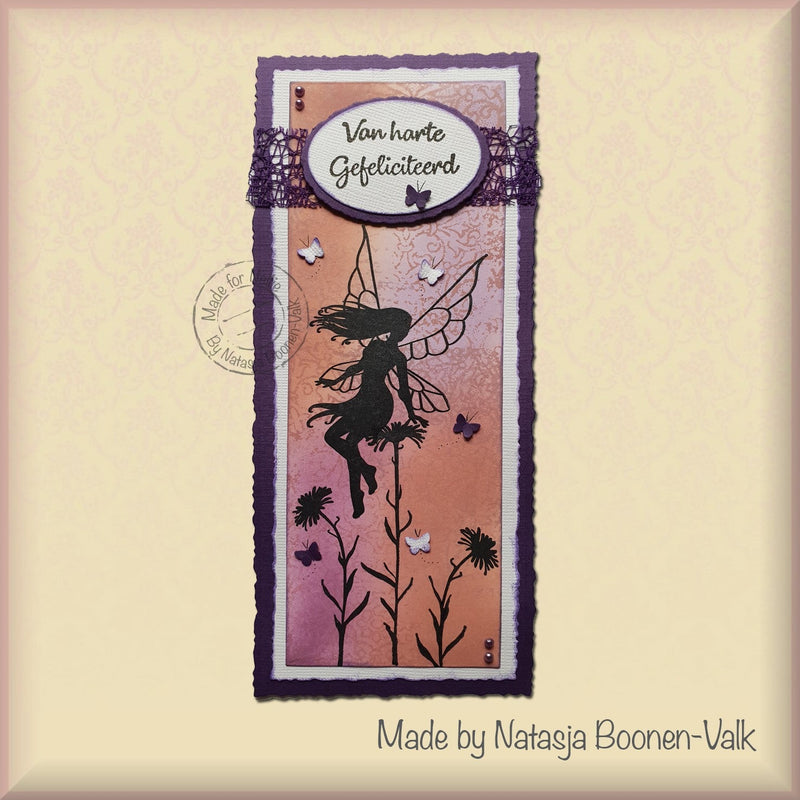 Nellie's Choice Clear Stamp Fairy Tales Dancing Elf-1-3
