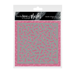 For The Love Of Masks - Bundle Of Bones Pattern-1