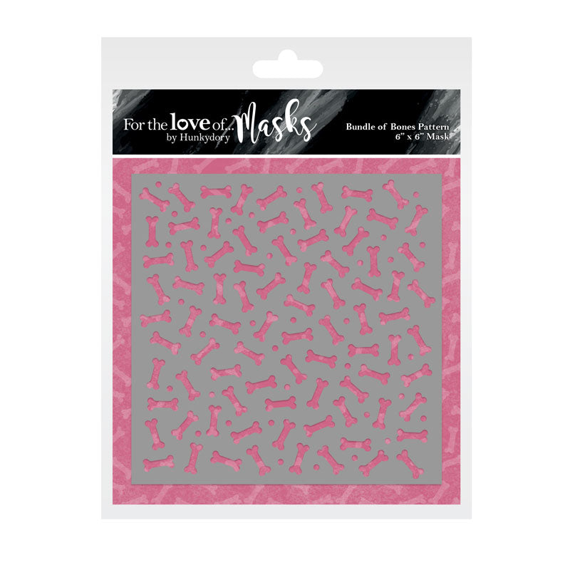 For The Love Of Masks - Bundle Of Bones Pattern-1