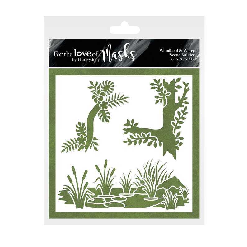 For the Love of Masks - Woodland & Water Scene Builder-1