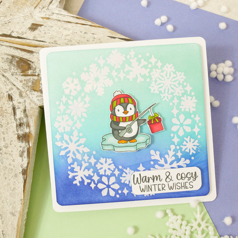 Por amor a las mascarillas - Copos de nieve brillantes 2 en 1