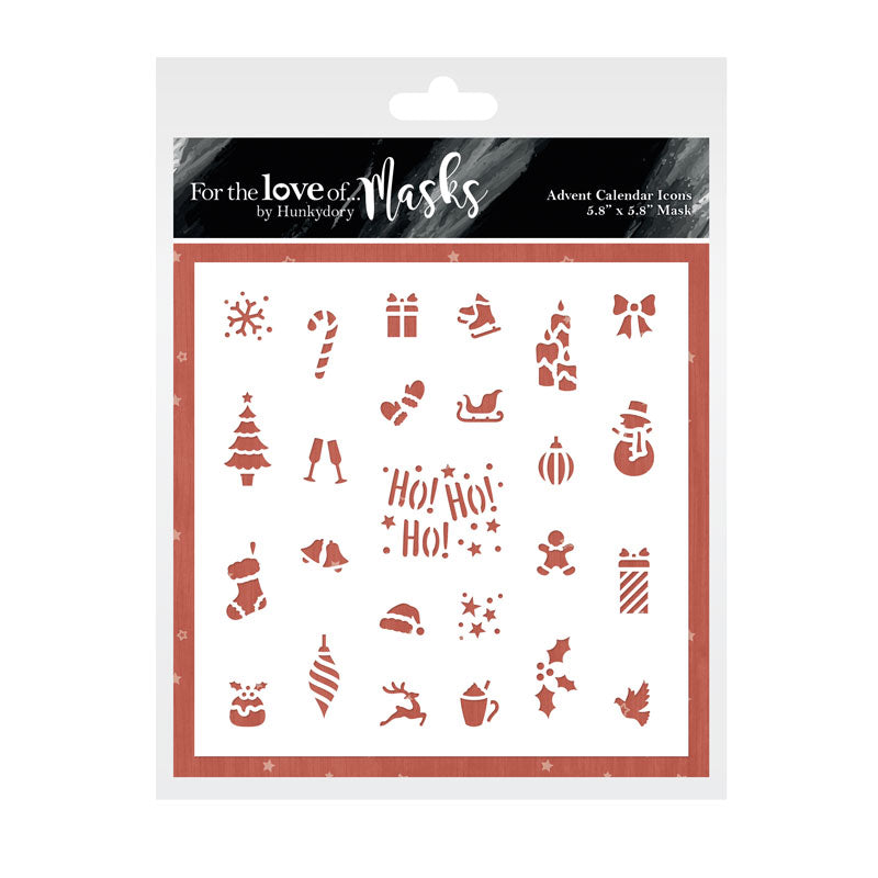 For the Love of Masks - Advent Calendar Icons-1